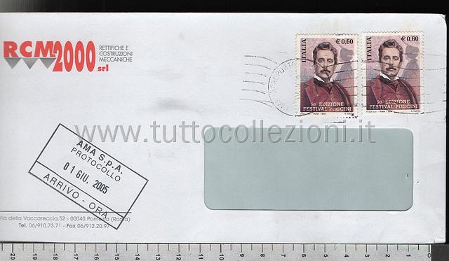 Collezionismo di storia postale buste viaggiate affrancatura tariffe postali degli anni 2000